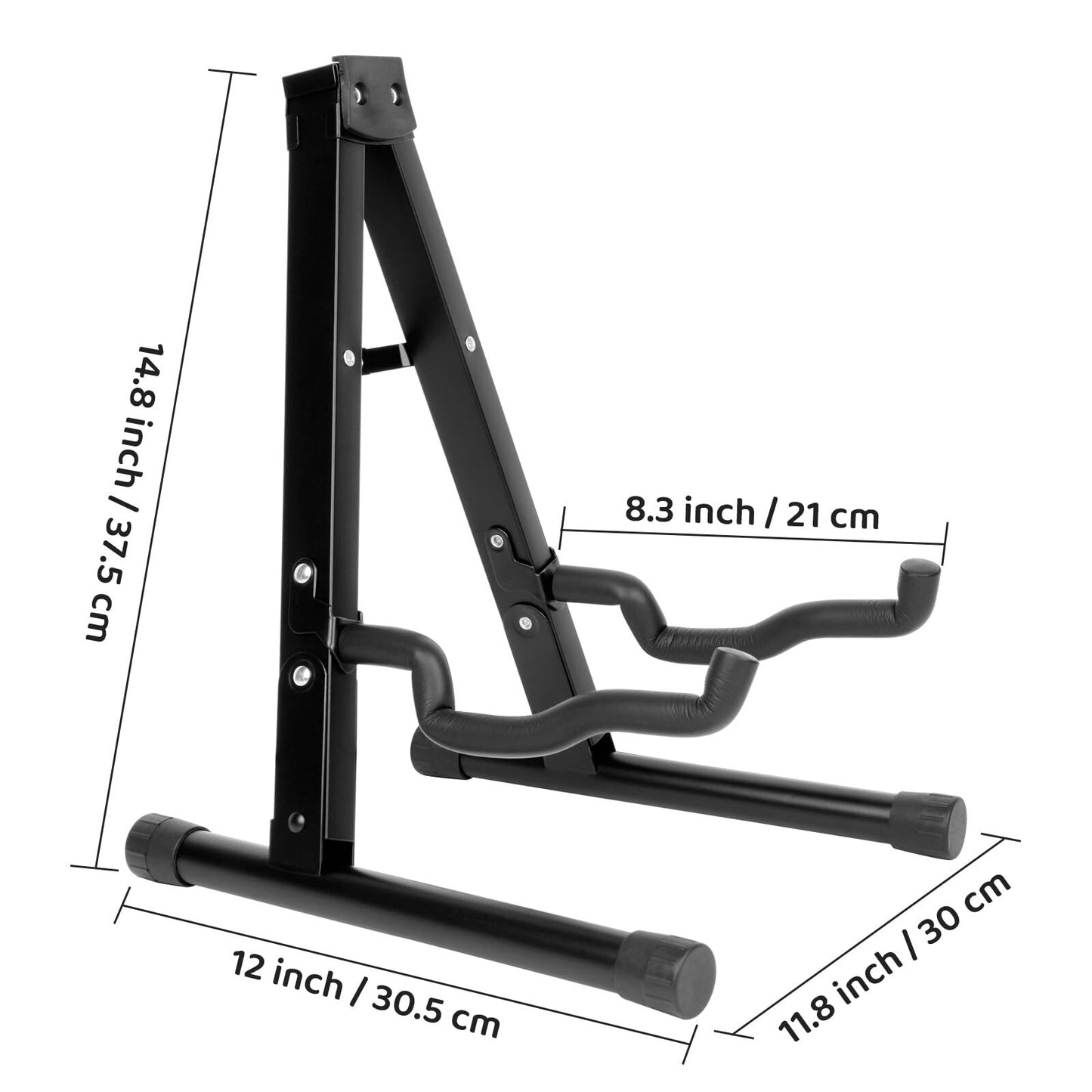 Guitar Stand Portable Guitar Floor Stand with Non-Slip Silicone