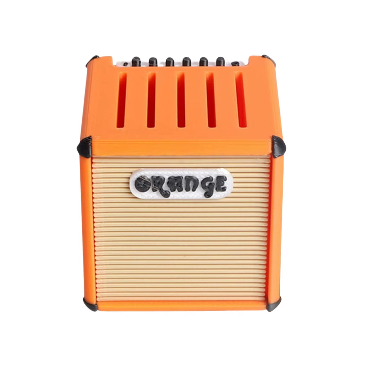 Guitar Pick Holder/3D Printed Large-Capacity Portable Amp Shape Guitar Pick Holder W/5 Slots/For Guitar Accessories