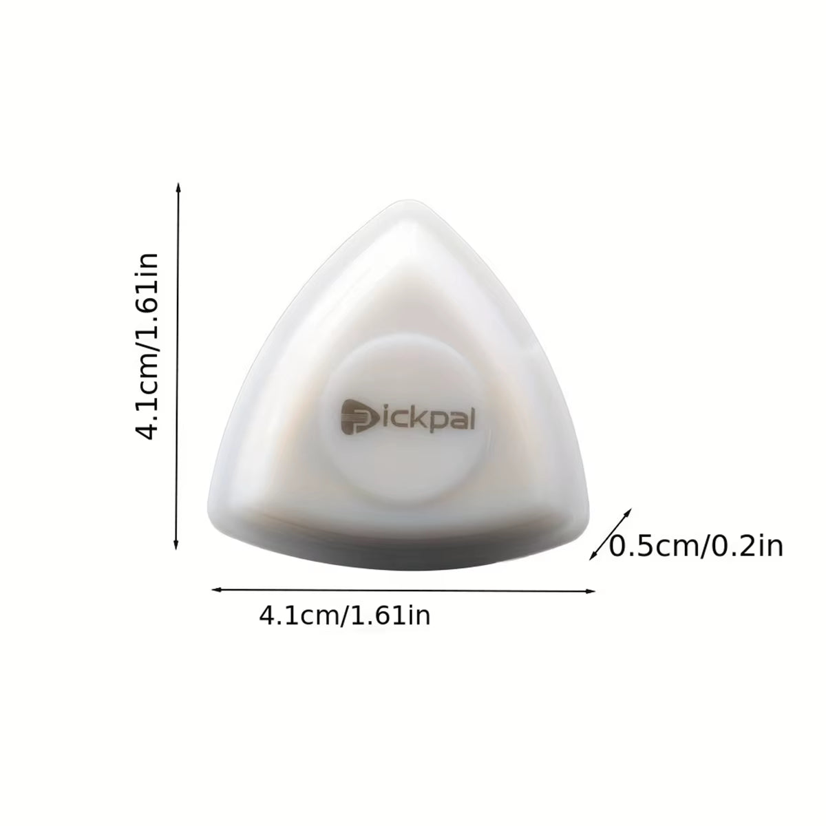 LED Luminous Guitar Pick 1 Pcs - ABS Electric Guitar Picks with Three-Color Light Options (White/Green/Purple)