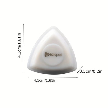 LED Luminous Guitar Pick 1 Pcs - ABS Electric Guitar Picks with Three-Color Light Options (White/Green/Purple)