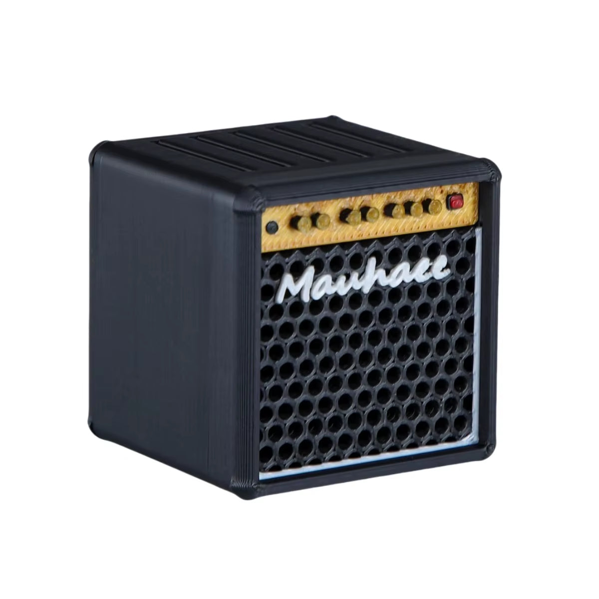 Guitar Pick Holder/3D Printed Large-Capacity Portable Amp Shape Guitar Pick Holder W/5 Slots/For Guitar Accessories