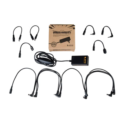 JP-03 Guitar Pedal Power Supply DC 9V 2000Mah 100~240V Multi-Plug 8 Cable Guitar Bass Effect Pedal Board Power Adapter