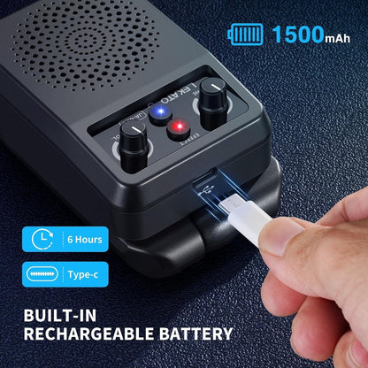 Mini Electric Guitar Amp 5W, Portable Guitar Amp Bluetooth with Built-In 4 Ef...