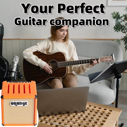 Guitar Pick Holder/3D Printed Large-Capacity Portable Amp Shape Guitar Pick Holder W/5 Slots/For Guitar Accessories