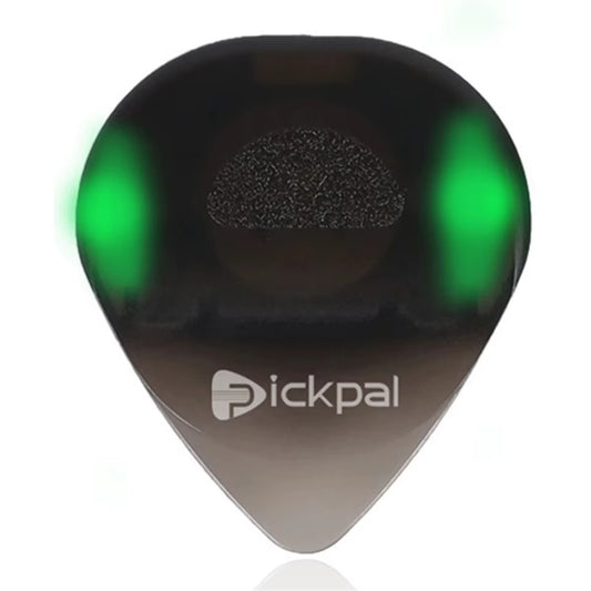 LED Luminous Guitar Pick 1 Pcs - ABS Electric Guitar Picks with Three-Color Light Options (White/Green/Purple)